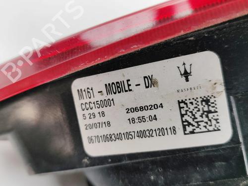 Right tailgate light MASERATI LEVANTE SUV (M161) 3.0 D Q4 | BP33385931C80  - Image 8