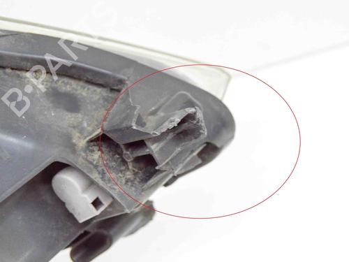 Left headlight PEUGEOT EXPERT Van (VF3A_, VF3U_, VF3X_) 1.6 HDi 90 16V | BP29485937C28 