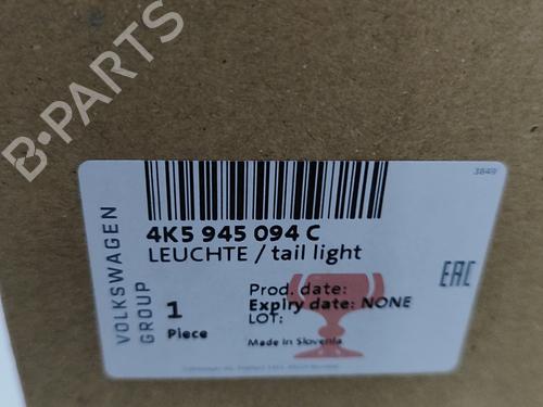 Right tailgate light MERCEDES-BENZ B-CLASS Sports Tourer (W245) B 180 CDI (245.207) | BP28559703C80