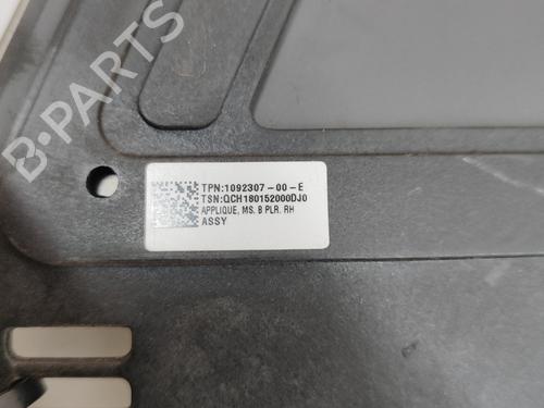 Door moulding trim TESLA MODEL S (5YJS) P100D AWD | BP28498035C150