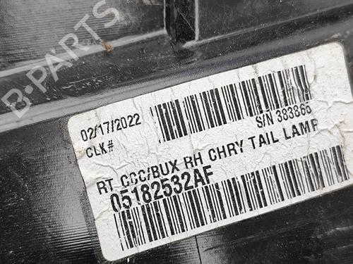 Right taillight CHRYSLER GRAND VOYAGER V (RT) 2.8 CRD | BP30108672C35