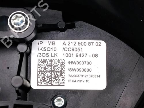 Steering column stalk MERCEDES-BENZ E-CLASS (W212) E 220 CDI / BlueTEC (212.001, 212.002) | BP39958599I23 - Image 6