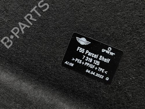 Rear parcel shelf MINI MINI (F55) Cooper S | BP35984384C85 - Image 6