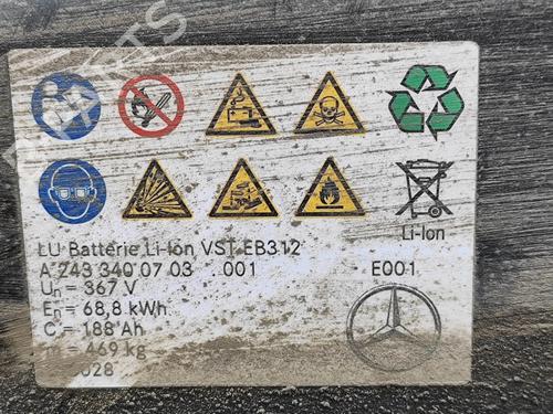 Battery MERCEDES-BENZ EQB (X243) EQB 300 4-matic (243.608, 243.609) | BP27771690E11 