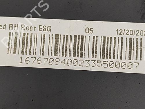 Rear right quarter glass MERCEDES-BENZ GLE (V167) GLE 450 d 4-matic (167.133) | BP29391470C92 