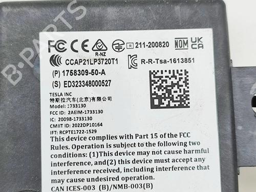 Electronic module TESLA MODEL 3 (5YJ3) EV | BP36327181M83  - Image 7