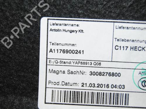 Boot lining MERCEDES-BENZ CLA Coupe (C117) CLA 220 CDI / d (117.303) | BP9863893I3 