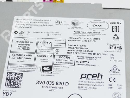 Elektronische module SKODA KAROQ (NU7, ND7) 1.5 TSI | BP10673307M83 