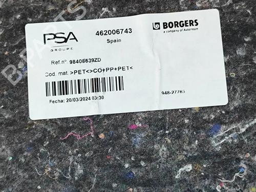 Boot lining CITROËN C4 X (BD_, BE_, BF_) ë-C4 X (BFZKXC) | BP28550493I3  - Image 7