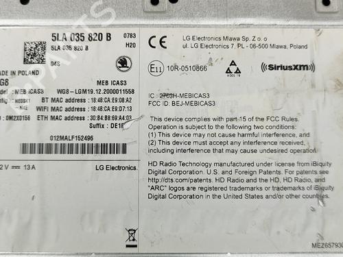 Electronic module SKODA ENYAQ iV SUV (5AZ) 60 | BP27795099M83 