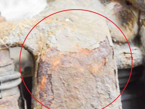 Left rear brake caliper VW PASSAT B7 (362) 1.4 TSI | BP14626835M107