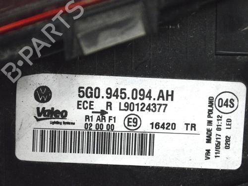 Right tailgate light VW GOLF VII (5G1, BQ1, BE1, BE2) 1.0 TSI | BP30227091C80 
