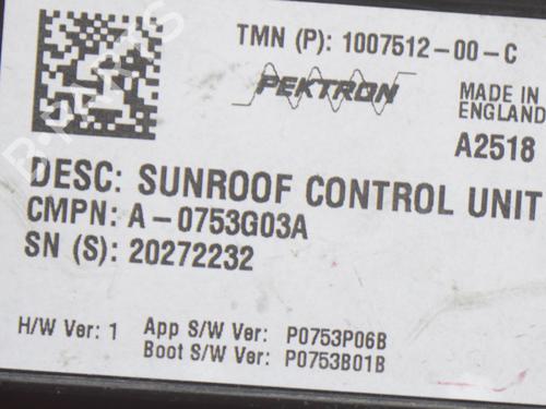 Electronic module TESLA MODEL S (5YJS) P100D AWD | BP7800009M83 
