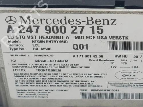 Electronic module MERCEDES-BENZ EQA (H243) EQA 250 (243.701) | BP38706851M83 - Image 13