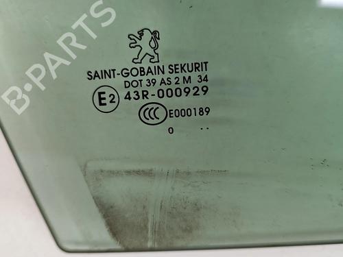 Front right door window PEUGEOT 5008 (0U_, 0E_) 1.6 HDi | BP27767168C19 