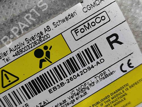 Right curtain airbag FORD RANGER (TKE) 3.2 TDCi 4x4 | BP27576925C12