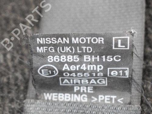 Front left seatbelt NISSAN NOTE (E11, NE11) 1.5 dCi | BP6865667I26 