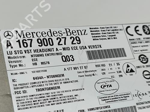 Electronic module MERCEDES-BENZ GLE (V167) GLE 300 d 4-matic (167.109) | BP28433591M83 