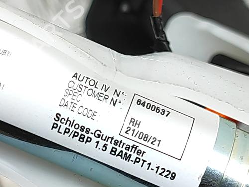 Front right seatbelt NISSAN LEAF (ZE1) Electric | BP33798104I25  - Image 6