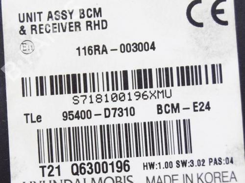 Electronic module HYUNDAI TUCSON (TL, TLE) 1.6 GDi | BP6866778M83 