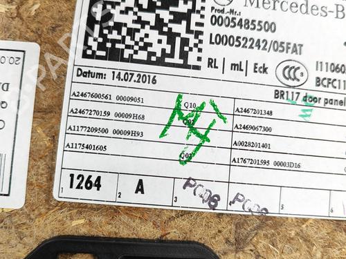 Front left panel MERCEDES-BENZ CLA Coupe (C117) CLA 220 CDI / d (117.303) | BP25217681C58 