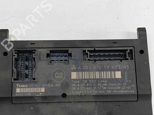 Electronic module MERCEDES-BENZ S-CLASS (W221, V221) S 350 BlueTec (221.026, 221.126) | BP29404803M83 