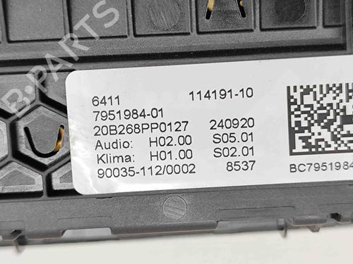 Climate control BMW X3 (G01, F97, G08) xDrive 30 d Mild-Hybrid | BP27766690I5 