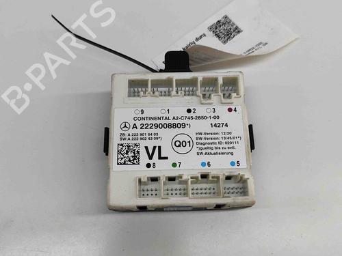 Used Electronic module MERCEDES-BENZ S-CLASS (W222, V222, X222) S 500 (222.082, 222.182) (435 hp) 27791744