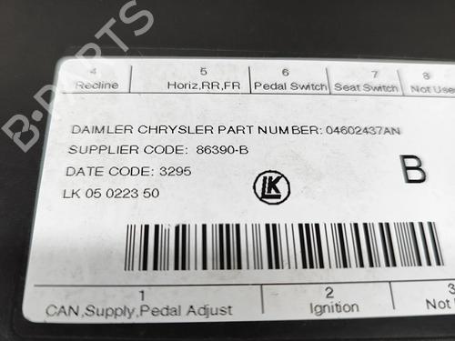 Electronic module JEEP GRAND CHEROKEE III (WH, WK) 4.7 V8 4x4 | BP25218649M83  - Image 7