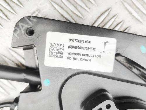 Front right window mechanism TESLA MODEL 3 (5YJ3) EV | BP38515766C23 - Image 5