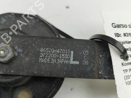 Horn TOYOTA PRIUS PLUS (_W4_) 1.8 Hybrid (ZVW4_) | BP27531798E13