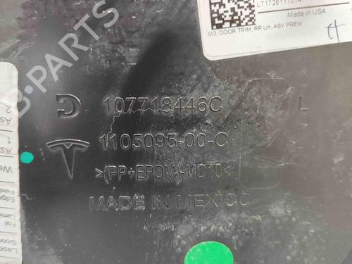 Rear left panel TESLA MODEL 3 (5YJ3) EV | BP28115820C60 