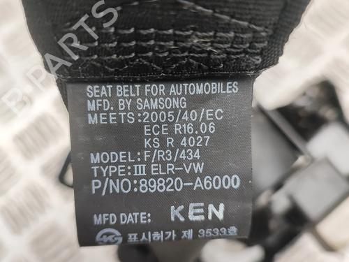 Rear right seatbelt HYUNDAI i30 (GD) 1.6 CRDi | BP34101902I28  - Image 6