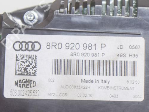 Instrument cluster AUDI Q5 (8RB) 2.0 TDI quattro | BP7266864C47 