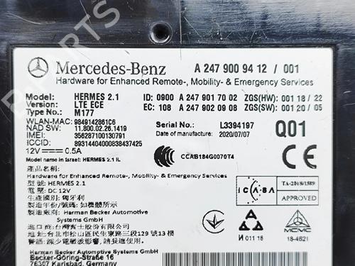 Electronic module MERCEDES-BENZ GLA (H247) GLA 200 (247.787) | BP33380302M83 - Image 7