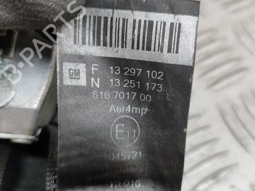 Front right seatbelt CHEVROLET CRUZE (J300) 2.0 CDI | BP25787271I25 