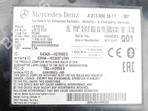 Electronic module MERCEDES-BENZ E-CLASS (W213) E 220 d (213.004) | BP38782533M83  - Image 6