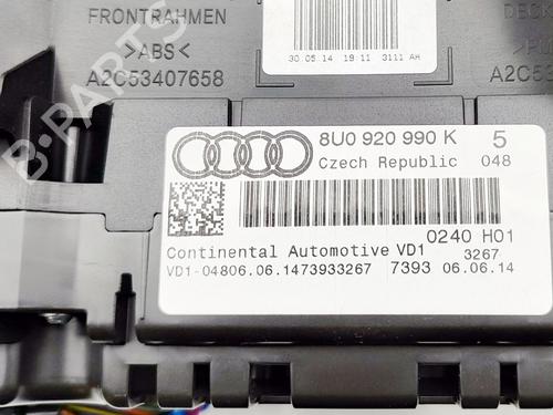 Instrument cluster AUDI Q3 (8UB, 8UG) RS 2.5 quattro | BP29616156C47 