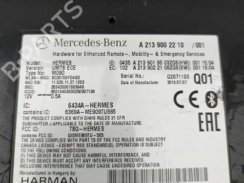 Electronic module MERCEDES-BENZ CLA Coupe (C117) CLA 220 CDI / d (117.303) | BP25922295M83