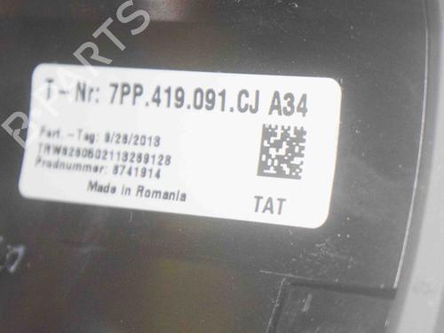 Steering wheel PORSCHE PANAMERA (970) 3.0 D | BP7542875C49 