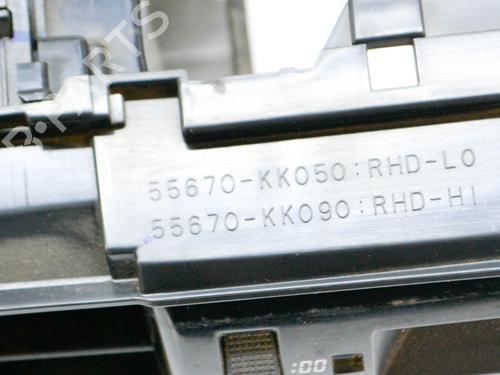 Air vent TOYOTA HILUX VIII Pickup (_N1_) 2.4 D 4WD (GUN125_, GUN125R) | BP14639621I21 