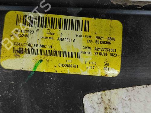 Door moulding trim MERCEDES-BENZ GLB (X247) GLB 200 Mild-Hybrid (247.687) | BP29373279C150 