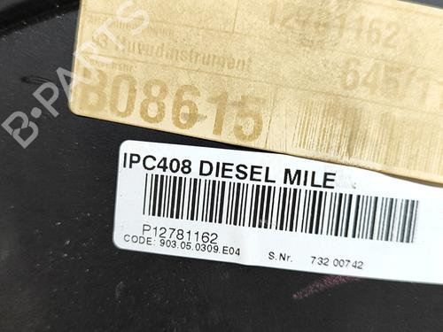 Instrument cluster SAAB 9-3 Estate (E50) 1.9 TiD | BP23415191C47 