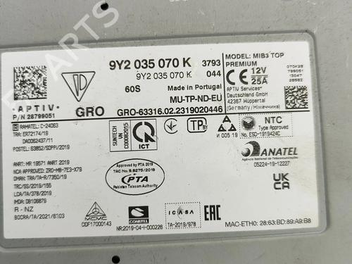 Módulo eletrónico PORSCHE CAYENNE Coupe (9YB) 3.0 AWD (9YBAA1) | BP27793947M83 