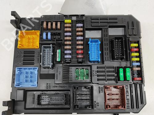 Fuse box PEUGEOT 5008 II (MC_, MJ_, MR_, M4_) 1.5 BlueHDi 130 (MCYHZJ, MCYHZR, MCYHZX) | BP27768455E1