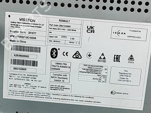 Electronic module NISSAN NV400 Platform/Chassis (X62, X62B) dCi 145 | BP33176719M83  - Image 6