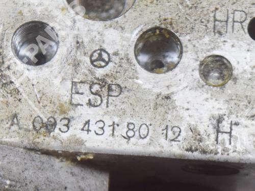 ABS pump MERCEDES-BENZ S-CLASS (W220, V220) S 500, S 500 L (220.075, 220.175, 220.875) | BP7733096M43 