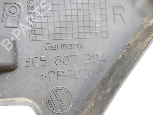 Rear bumper bracket VW PASSAT B6 (3C2) 1.9 TDI | BP30255348C159 