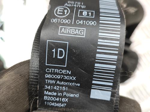 Front right seatbelt CITROËN C4 CACTUS 1.6 BlueHDi 100 | BP29975760I25