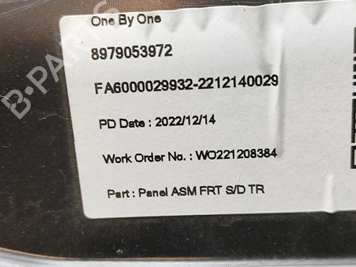 Front left panel ISUZU D-MAX II (TFR, TFS) 1.9 Ddi 4x4 (TFS87J) | BP33382290C58 - Image 9